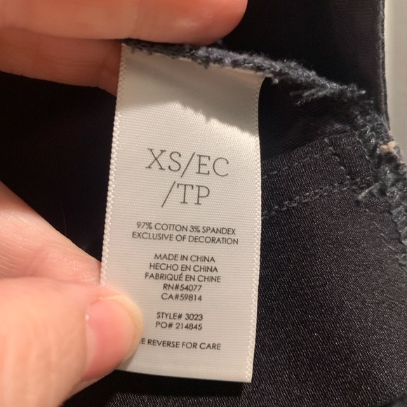 Cabi Twilight Asymmetrical Grey Moto Jacket in a size XS. - Picture 6 of 6